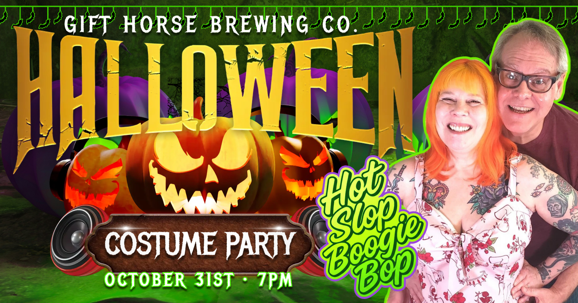 Hot Slop Boogie Bop October 31 7PM